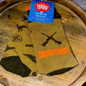 Mens! I’d rather be hunting! Socks!